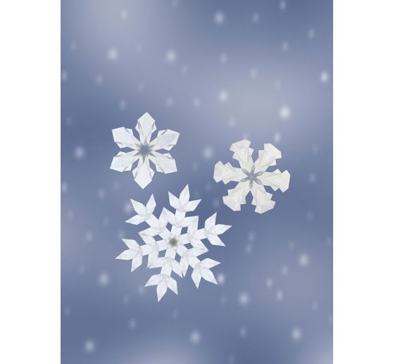 Buch "Schneekristalle aus Transparentpapier"