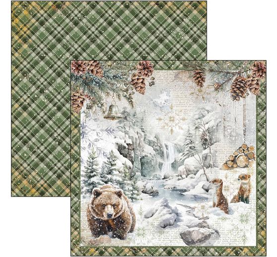 Scrapbook paper "Forest Tales"