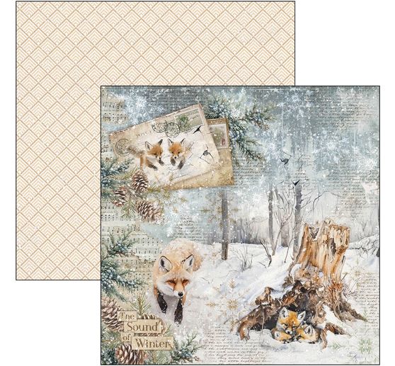 Scrapbook paper "Forest Tales"