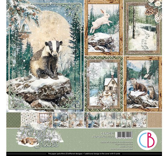 Scrapbook paper "Forest Tales"