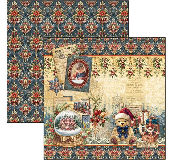 Scrapbook paper "Toy Shop"