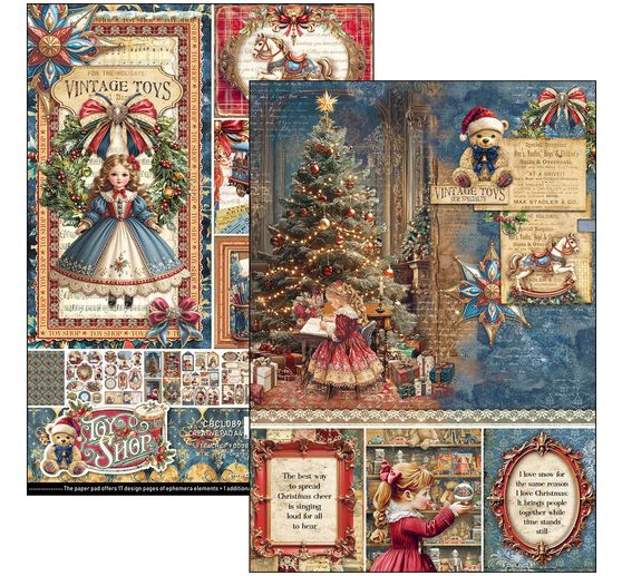 Papier-Set "Toy Shop"