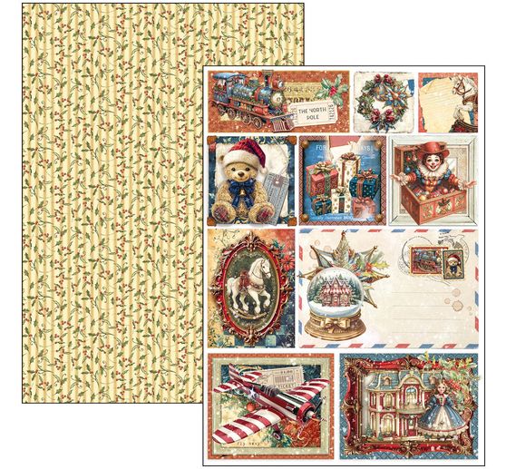 Papier-Set "Toy Shop"