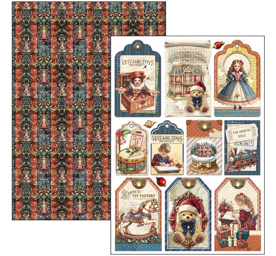 Papier-Set "Toy Shop"