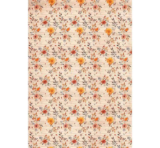 Motif straw silk assortment "Hello autumn", set of 8