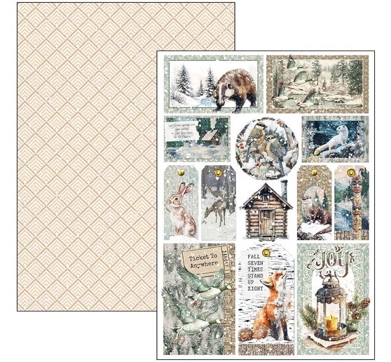 Papier-Set "Forest Tales"
