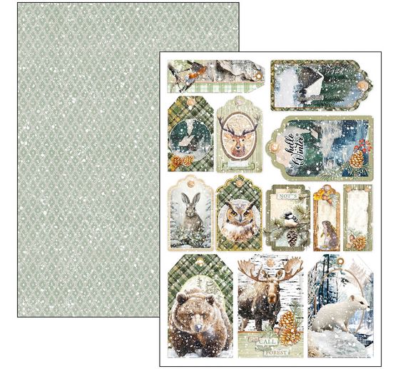 Papier-Set "Forest Tales"