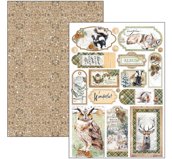 Papier-Set "Forest Tales"