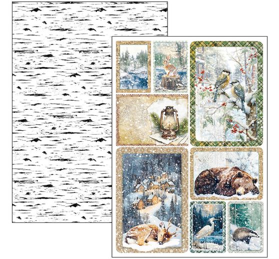 Papier-Set "Forest Tales"