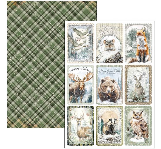 Papier-Set "Forest Tales"