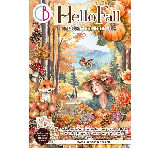 Junk Journal & Ephemera Book « Hello Fall »