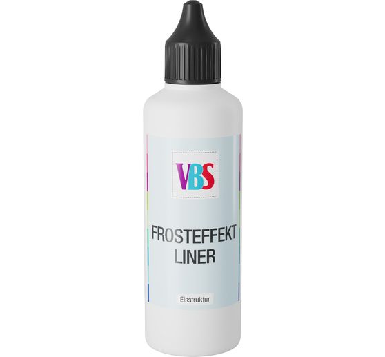 Liner effet givré blanc VBS