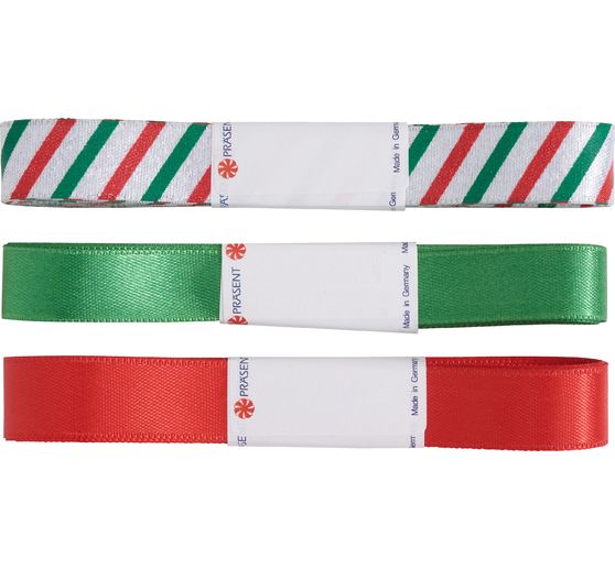 Geschenkband-Set "Candy Cane"