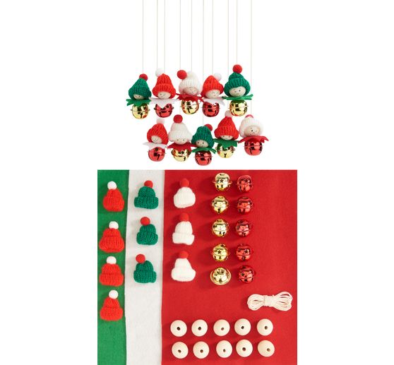 VBS Bastelset "Anhänger Weihnachtskinder"