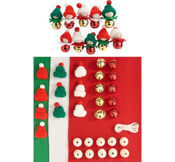 VBS Bastelset "Anhänger Weihnachtskinder"
