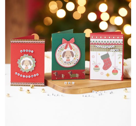 Set de perles lettres rondes VBS « Blanc »