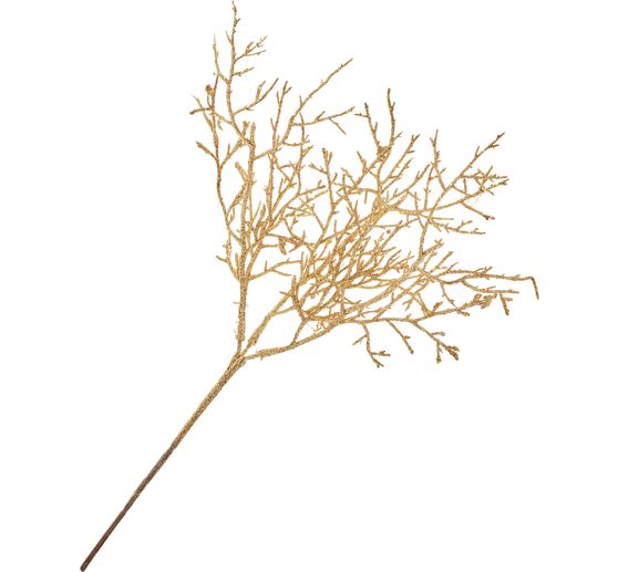 Decorative branch "Gold", L 38 cm