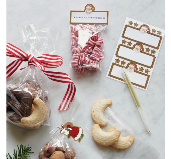 Autocollant « Étiquettes Santa »