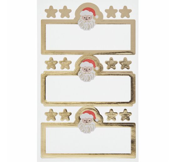 Autocollant « Étiquettes Santa »