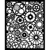 Stencil "Voyages Fantastiques - Gears Pattern"