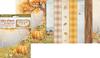 Motif straw silk backgrounds "Whispering Woods"