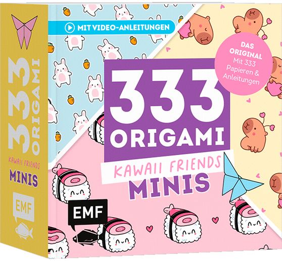 Livre &laquo; 333 Origami Minis - Kawaii-Friends &raquo;