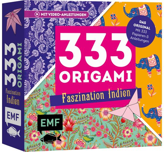 Livre &laquo; 333 Origami - Faszination Indien &raquo;