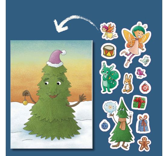 Buch "Mein Stickerspaß-Adventskalender"