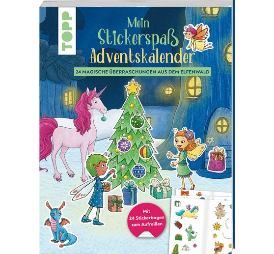 Buch "Mein Stickerspaß-Adventskalender"