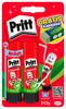Pritt Glue sticks 2x 22 g, plus eraser
