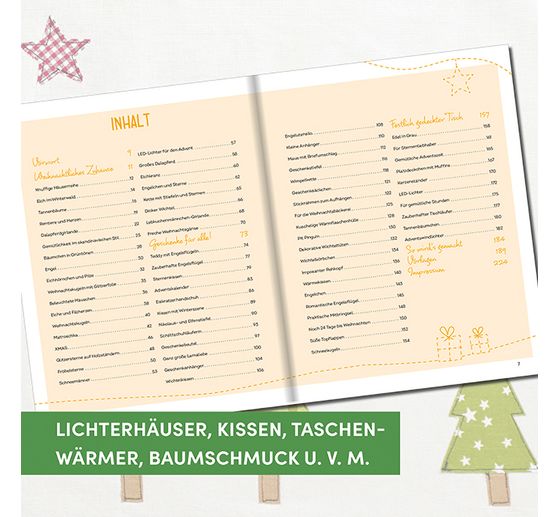 Livre « Die schönsten Nähideen für die Weihnachtszeit »