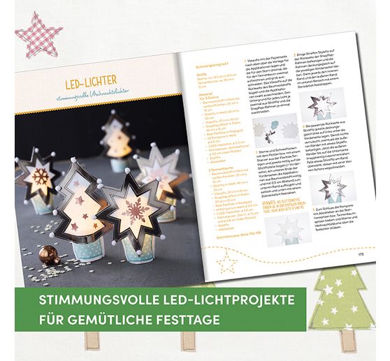 Livre « Die schönsten Nähideen für die Weihnachtszeit »