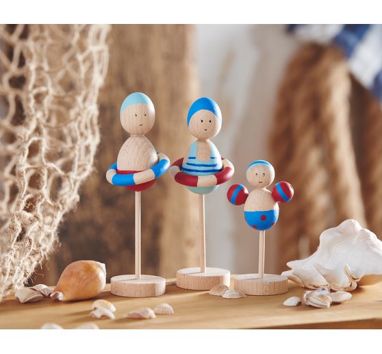 VBS Wooden balls half drilled "Ø 15 mm"