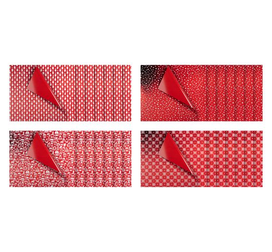 Faltpapier "Red Foil"