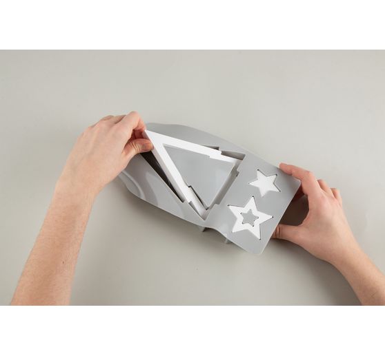 Silicone casting mould "Tealight tree and stars"