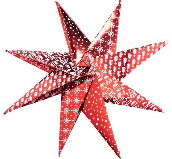 Faltpapier "Red Foil"