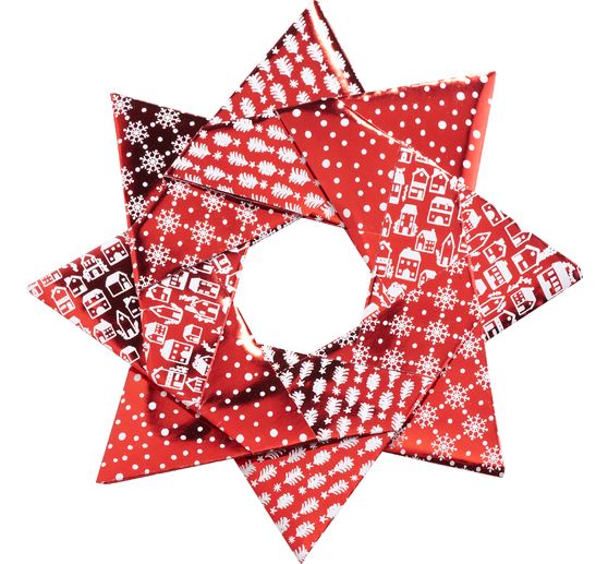 Faltpapier "Red Foil"