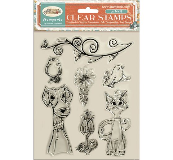 Tampons Clear Stamps « Furry Friends »