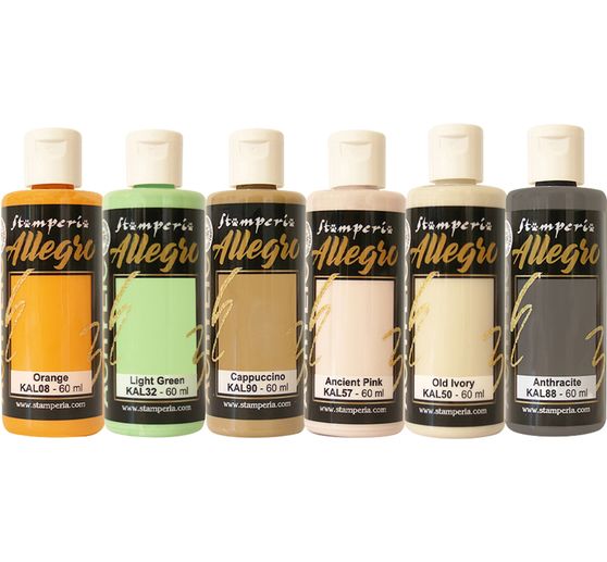 Peintures Stamperia Allegro Acrylic «Furry Friends »