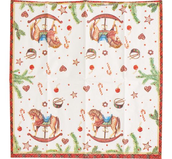 Mouchoirs en papier « Classic Rocking Horse »