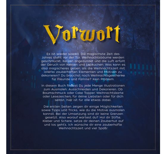 Livre Calendrier de l'Avent « Harry Potter - Magische Adventszeit »