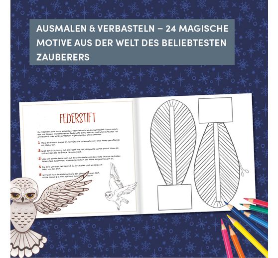 Livre Calendrier de l'Avent « Harry Potter - Magische Adventszeit »