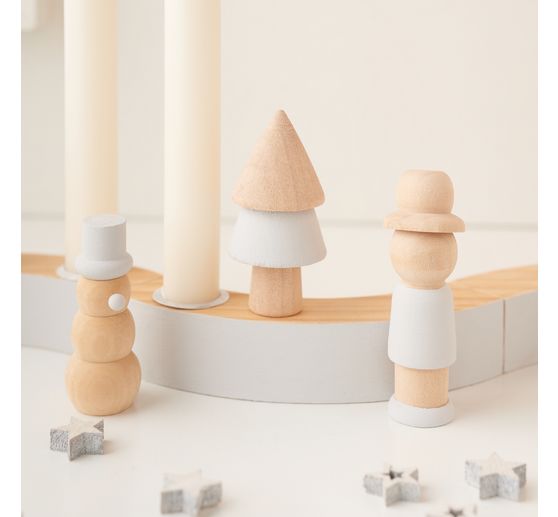 VBS Holz-Figuren mit Hut