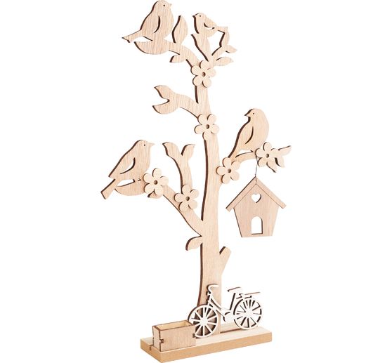 VBS Wooden building kit "Tree with birdhouse"