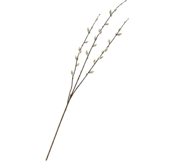 Weidenk&auml;tzchen-Zweig "Cream"