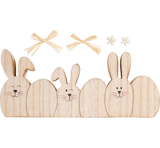 VBS Wooden decoration "Bunny egg parade"