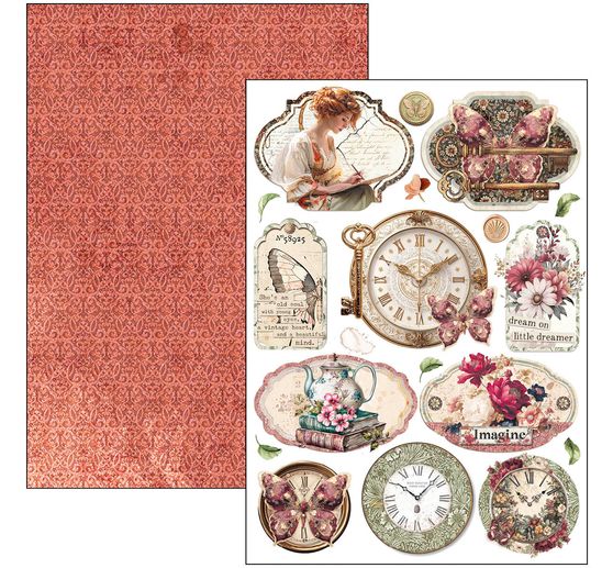 Assortiment de papiers « Book Lovers »