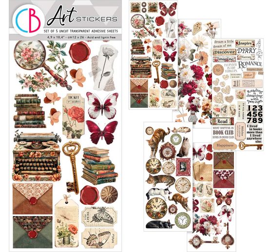 Art Stickers « Book Lovers »