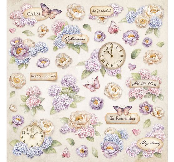 Bloc de papier scrapbooking « Quiet Days »