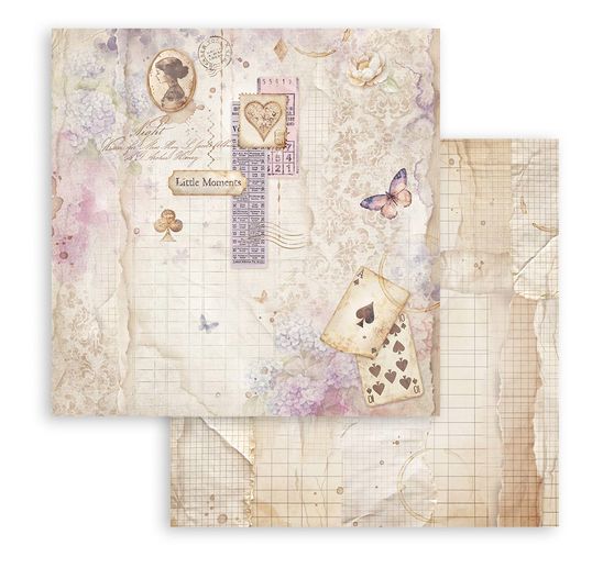 Bloc de papier scrapbooking « Quiet Days »